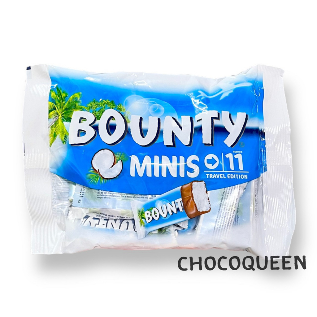 Bounty chocolate minis ช็อกโกเเลตสอดไส้มะพร้าว