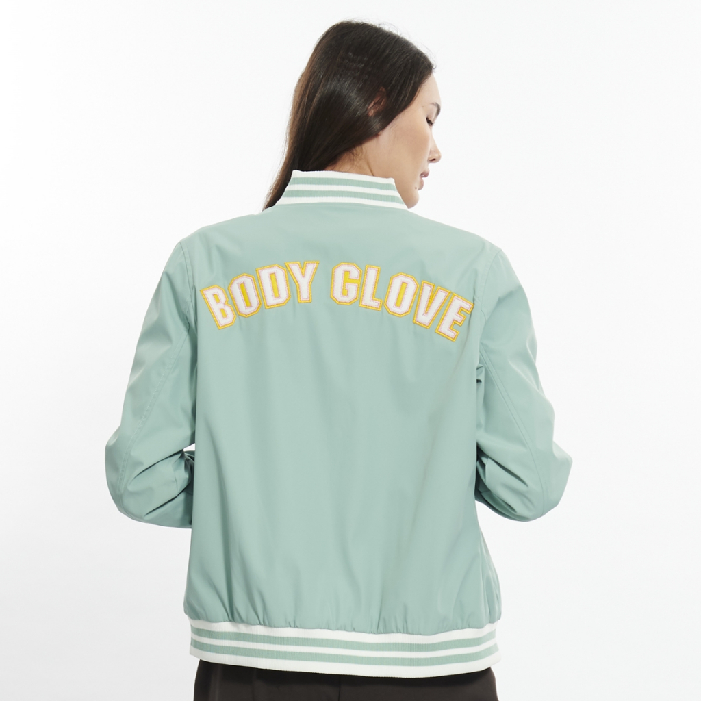 BODY GLOVE BASIC Varsity Bomber Jacket แจ็กเก็ต รวมสี