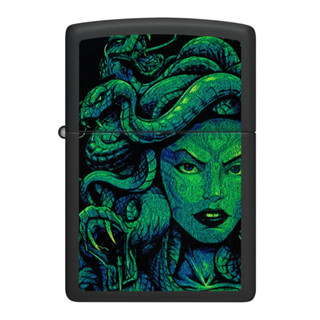 Zippo ไฟแช็กรุ่น 48609  Medusa Design ของแท้ รับประกันตลอดชีวิต นำเข้าและจำหน่ายโดยตัวแทนจำหน่าย