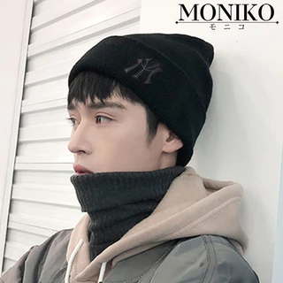 MONIKO หมวกไหมพรม หมวกแฟชั่นเกาหลี ใส่ได้ทั้งชายและหญิง