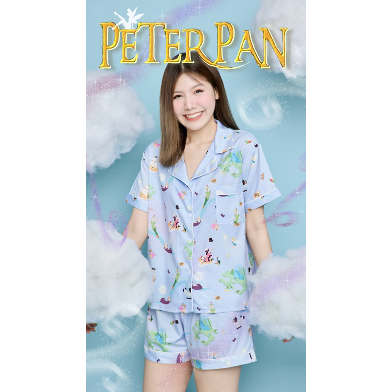 ชุดนอน 23rd Collection 'P e t e r P a n' สี Cloud