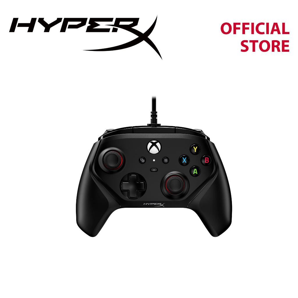 HyperX Clutch Gladiate – Wired Controller, Officially Licensed by Xbox (For Xbox Series X|S, Xbox One, PC) (6L366AA)
