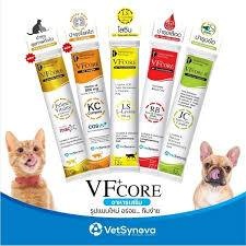 VFcore อาหารเสริม แมวเลีย สำหรับแมว และสุนัข 1กล่องมี 30ซอง