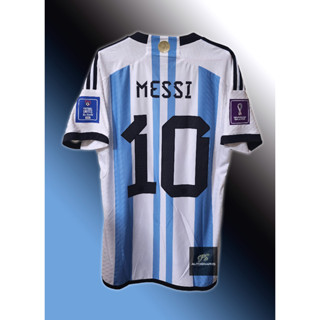 เสื้อเหย้า Argentina World Cup Final 2022 authentic player | Lionel Messi 10