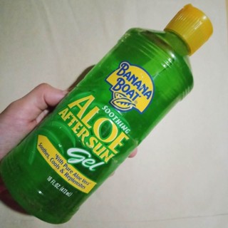 After sun บานาน่า โบ๊ท อโลเวร่า BANANA BOAT Aloe Vera gel เจลว่านหาง บำรุงหลังออกแดด บำรุงผิว บานาน่าโบ๊ท ว่านหางจระเข้