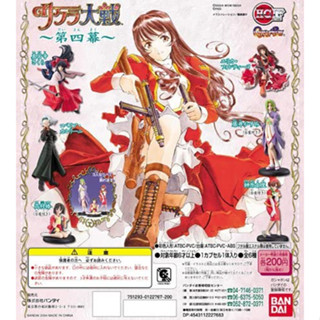 เหมา Bandai HG Sakura Wars 4 Gashapon Figure Set กาชาปอง HGIF