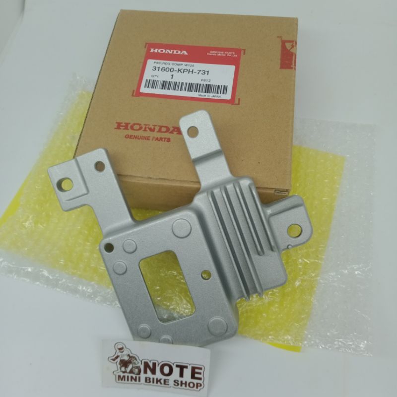 แผ่นชาร์จไฟ (เรคติไฟเออร์) HONDA W125S เรือนไมล์ดิจิตอล 31600-KPH-901 แผ่นชาร์จไฟ แผ่นชาร์ท แผ่นชาร์