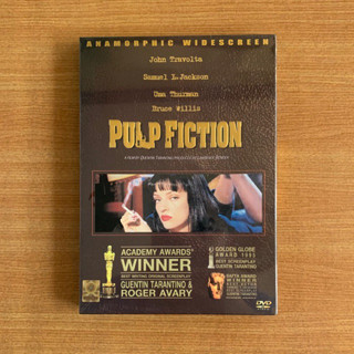 DVD : Pulp Fiction (1994) เขย่าชีพจรเกินเดือด [มือ 1 ปกสวม] Quentin Tarantino / Uma Thurman ดีวีดี หนัง