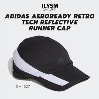 ADIDAS AEROREADY RETRO TECH REFLECTIVE RUNNER CAP (GM4527) หมวกวิ่ง อาดิดาส ลิขสิทธิ์แท้!!