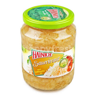 hainich sauerkraut 680g. กะหล่ำปลีดอง นำเข้าจากเยอรมัน🇩🇪