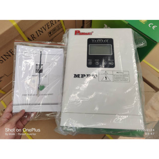 โซลาร์ ชาร์จเจอร์ MPPT เกรด A 60A solar charger 12V/ 24V/ 48V Psmart