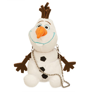 🇺🇸 ของแท้ Disney USA 100% - H3301 กระเป๋าเด็ก Olaf Plush Purse 8″