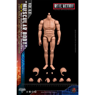 🕊️พร้อมส่ง ฟิกเกอร์ โมเดล ของสะสม SOLDIER STORY SSA-003 1/6 MUSCULAR BODY - Type-C Non-Detachable Neck (VER. 6.0)