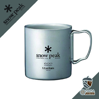 Snow peak Titanium Double Wall Cup 600 ml