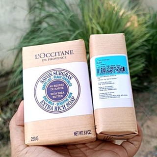 LOCCITANE  Loccitane Shea Milk Sensitive Skin Extra Rich Soap 250 g (ฉลากคิงส์ค่ะ)