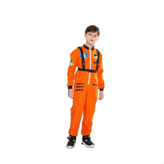 7C304 ชุดเด็ก นักบิน นักบินอวกาศ กัปตัน สจ๊วต ทหาร กระสวยอวกาศ Children Nasa Space Pilot Costume