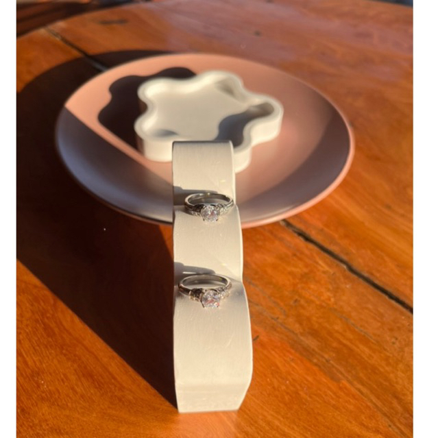 แหวน 💍 moscowa เพชรสังเคราะห์วาวเล่นไฟ