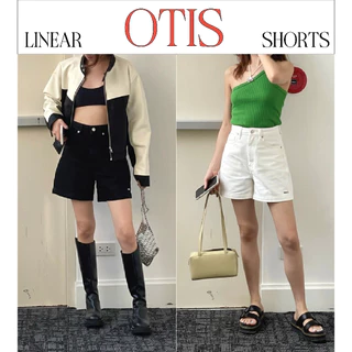 TGDA.CO - กางเกงยีนส์ขาสั้น Body girl รุ่น Otis Linear shorts (new color released!) (พร้อมส่ง)
