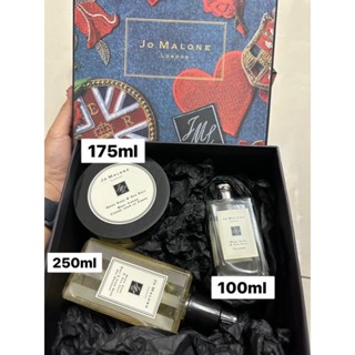 Jo Malone #Wood Sage and Sea Salt #Wild Bluebell Shower Gel Body Cream Colone SET Cologne