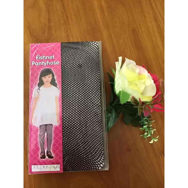 ถุงน่องเด็กตาข่าย kid Fishnet Stockings  Stockings for kid Dance