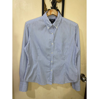 เชิ้ตหญิงฟ้า polo ralph lauren แท้ size L