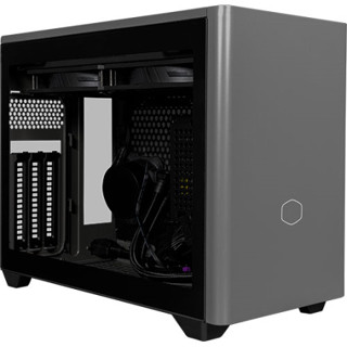 Cooler Master MasterBox NR200P Max Mini-ITX Tower Case with TG Black (NR200P-MCNN85-SL0)