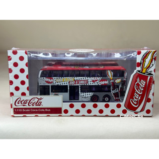 Coca Cola Bus Scale 1:110 ยี่ห้อ Tiny