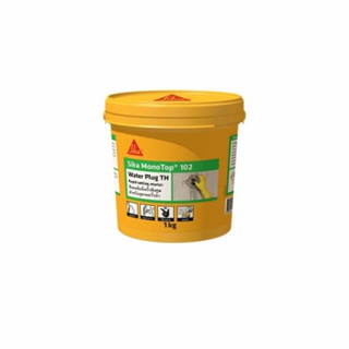 Sika 102 waterplug ซิก้า ซีเมนต์แห้งเร็วพิเศษ สำหรับอุดรอยน้ำรั่ว MonoTop®-102 Water Plug TH ขนาด 1 kg.