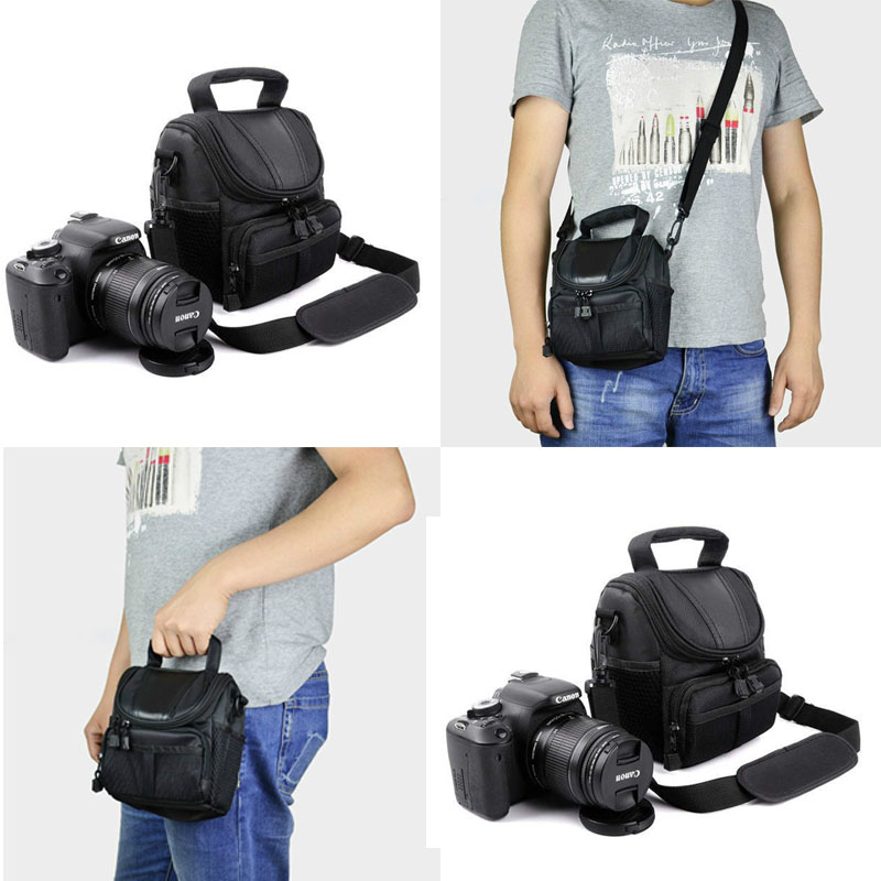 จัดส่งรวดเร็ว กระเป๋ากล้อง กระเป๋าสะพายใส่กล้อง DSLR Canon, Nikon, Sony, Panasonic, Olympus, Fuji รุ่น CMR02-DF