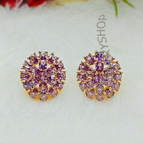 D13 ต่างหูหุ้มทอง ต่างหู ตุ้มหู ต่างหูทอง ตุ้มหูทอง หลากหลายลาย งานไม่แพ้ ไม่คัน - รูปที่ 7