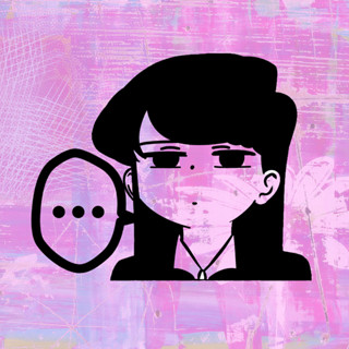 Komi san Stickers 2 แผ่น คุณโคมิ โฉมงามพูดไม่เก่งกับผองเพื่อนไม่เต็มเต็ง อนิเมะ สติ๊กเกอร์ Anime Stickers