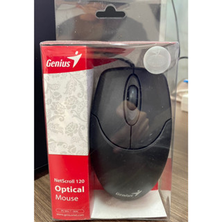 เมาส์ (สีดำ) ยี่ห้อ Genius รุ่น NetScroll 120 Optical Mouse