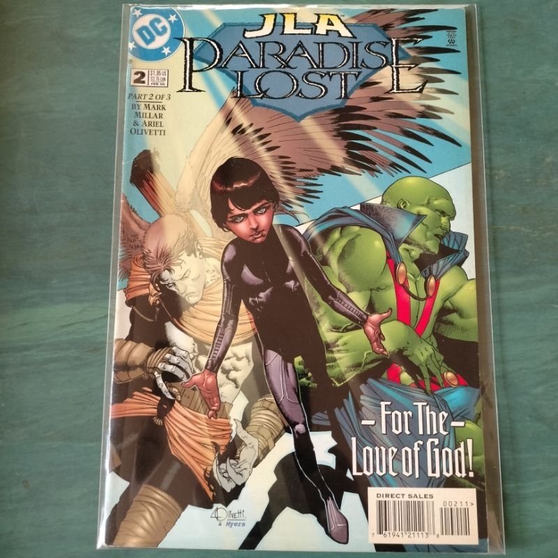 JLA Paradise Lost #2 (2 of 3)(1997-1998) DC COMIC หนังสือ, DC Comic Book, การ์ตูนภาษาอังกฤษ