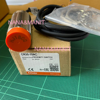 CR30-15AC ระยะจับ 15mm หัว 30mm จับโลหะ 2 สาย NC