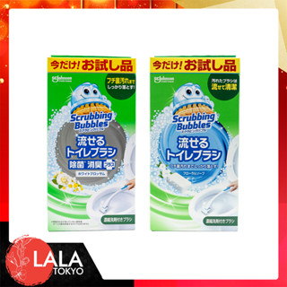 แปรงขัดชักโครกฆ่าเชื้อและดับกลิ่น Scrubbing Bubbles Detergent Brush แพ็ค 1 ด้าม + แปรงสำรอง (4 ชิ้น) By LALA TOYKO