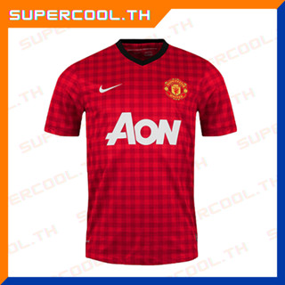 Manchester United 2012/13 Home Jersey เสื้อแมนยูAon เสื้อแมนยูลายสก็อตแดง