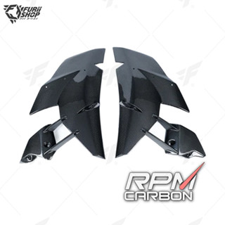 แฟริ่งข้าง (รูปิด) RPM Carbon Side Fairings (Holes Closed) : for Kawasaki H2/H2R 2015+