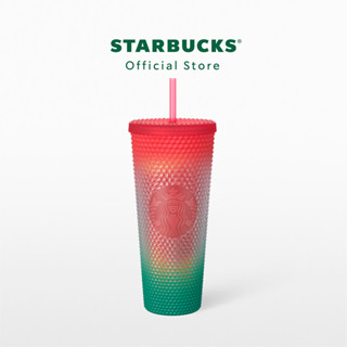 Starbucks Bling Summer Ombre Cold Cup 24oz. ทัมเบลอร์สตาร์บัคส์พลาสติก ขนาด 24ออนซ์ A11141858