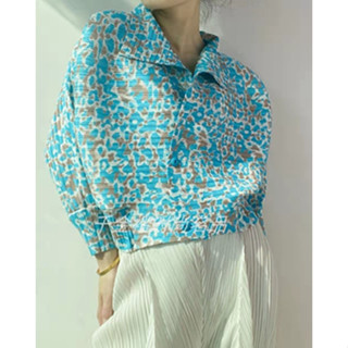 เสื้อcoatอัดพลีทสีสวยดูดี82337