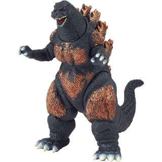 Bandai ฟิกเกอร์ไวนิล Godzilla Movie Monster Series Burning Godzilla สินค้าของแท้จากญี่ปุ่น