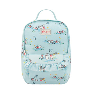 Cath Kidston Kids Modern Frilly Medium Backpack Spring Bunnies and Lambs  Blue