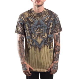 Affliction Clothing ลาย MISGUIDED SAINT T-Shirt