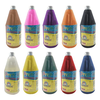 BestBuyStationery คิดอาร์ต สีพรีเมียมวอชเชเบิ้ล สีโปสเตอร์ ปลอดภัย ไม่มีสารอันตราย 1ลิตร/ขวด