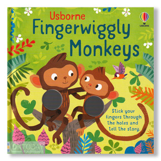 DKTODAY หนังสือ USBORNE FINGERWIGGLY MONKEYS (AGE 1+)