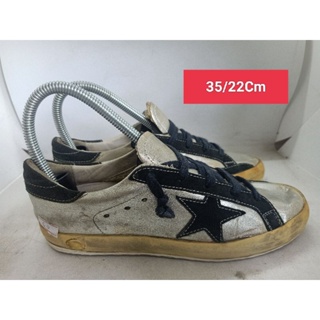 Size 35 ยาว 22รองเท้ามือสอง ผู้หญิง ผู้ชาย ผ้าใบ หนัง แฟชั่น ทำงาน ลำลอง เที่ยว