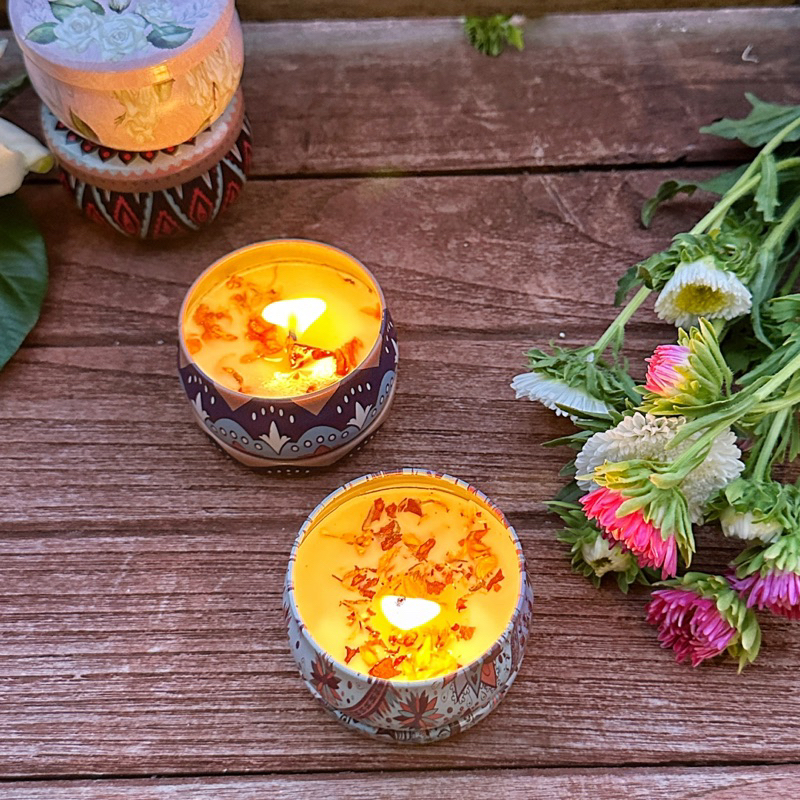 XVX Soy Candle – เทียน เทียนหอม เทียนหอมอโรม่า เทียนหอมไขถั่วเหลือง เทียนหอม เทียนหอมไขถั่วเหลือง ขนาดเล็ก 60g.（02）