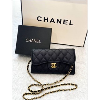 สินค้าขายดี🔥กระเป๋าหนัง Chanel 22 Handbag สายโซ่