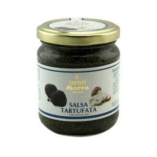 ซอสเห็ดผสมเห็ดทรัฟเฟิล โมร่า ทาทูฟอัลบา salsa tartufata tartufi morra 200gสืนค้านำเข้าจาก อิตาลี