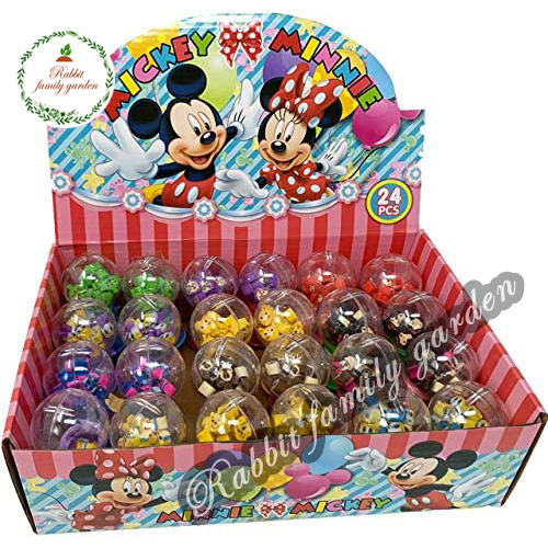 🌸 พร้อมส่ง 🌸 [เลือกแบบได้] Disney Cute Gacha Gacha Mini Eraser ของแท้ นำเข้าจากญี่ปุ่น