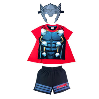 MARVEL AVENGER : ชุดเซ็ตเสื้อกางเกง เด็กผู้ชาย ลิขสิทธิ์แท้